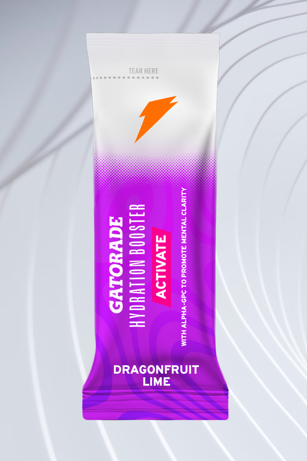 Gatorate drink powder mockup