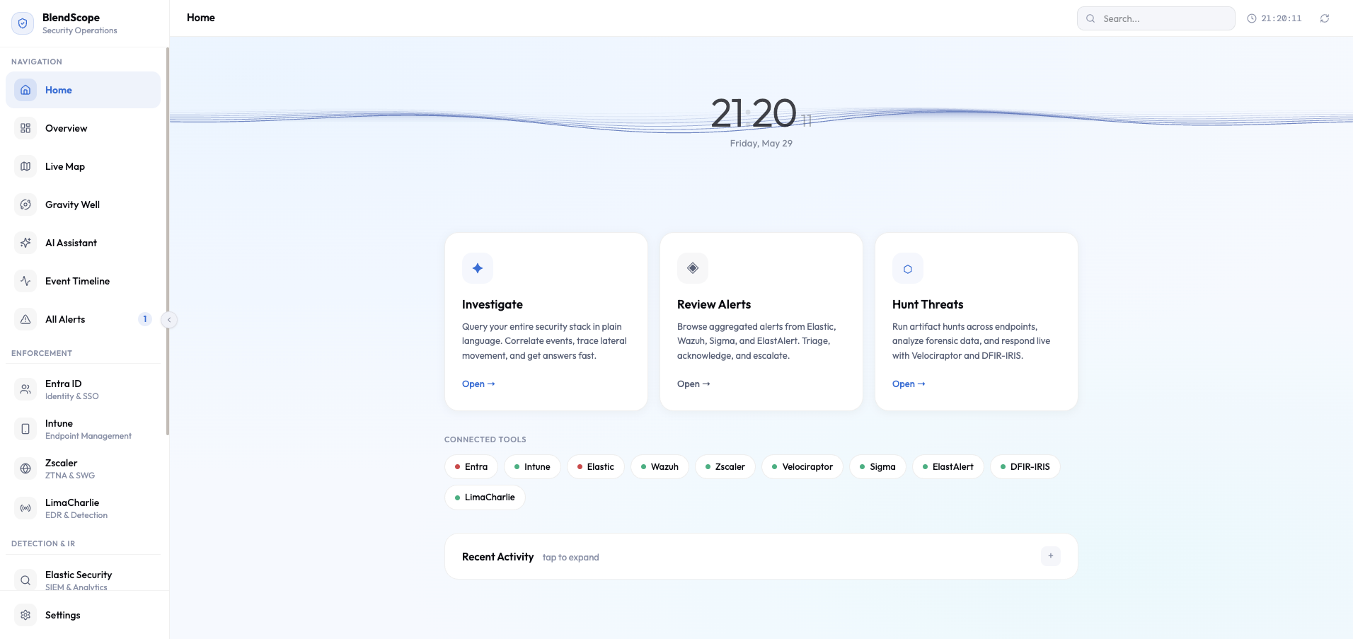 BlendScope project preview